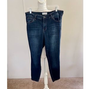 Molly & Isadora Skinny Ankle Jeans Size 18
